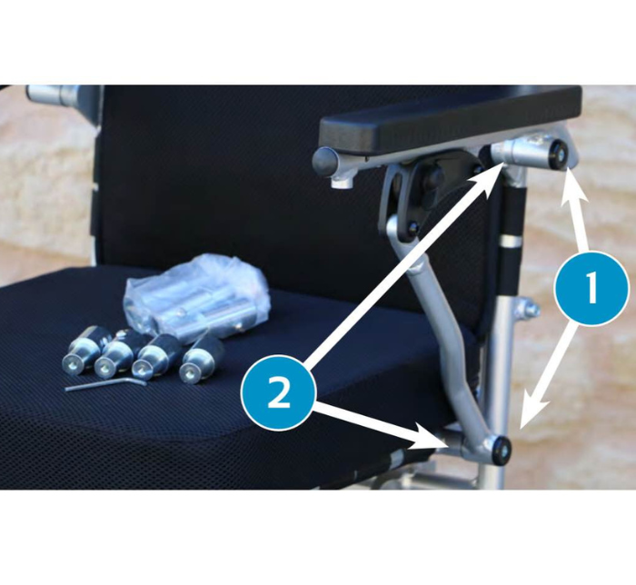 Arm Rest Extension Kit 50mm (BRU) - Image 2
