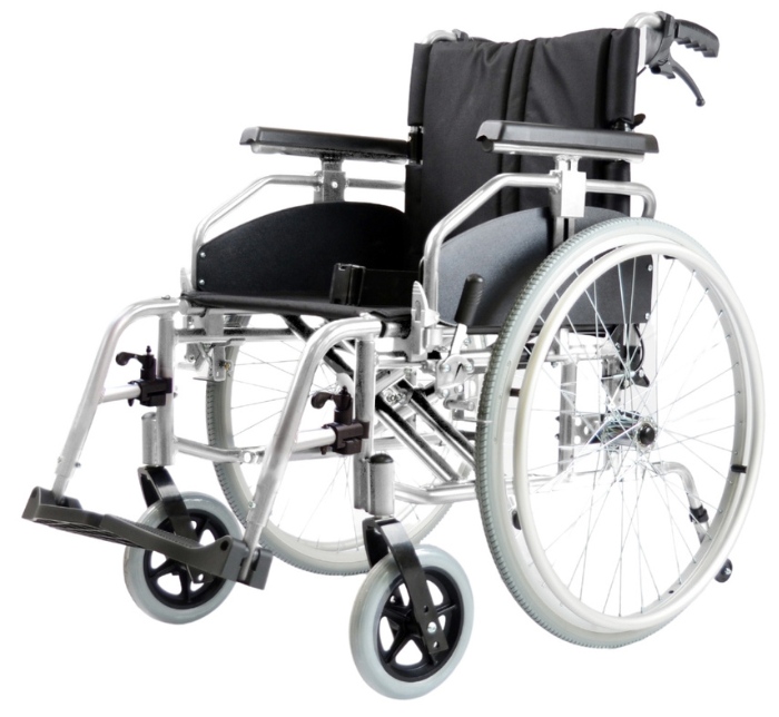 Stryker Wheelchair Silver