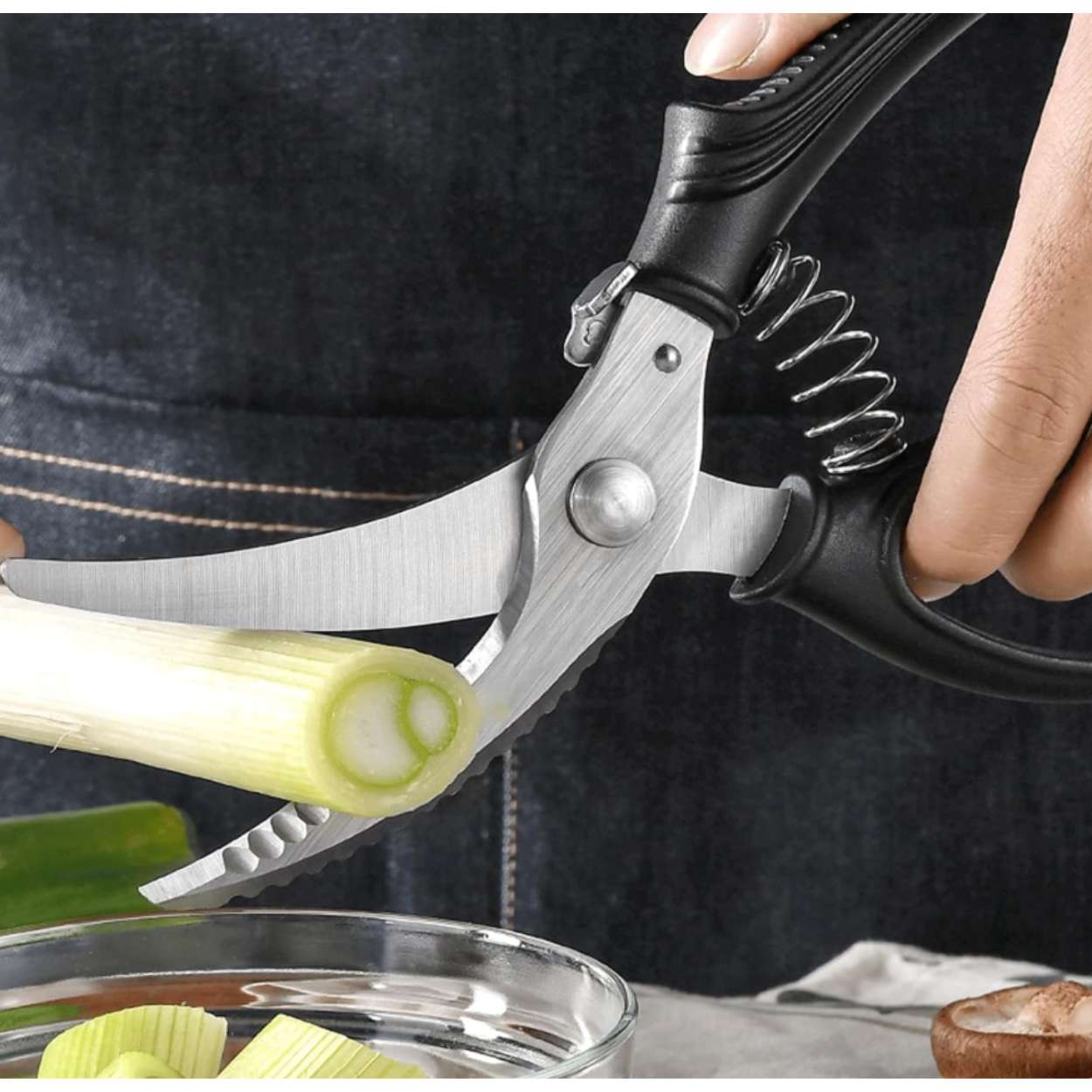 Self Opening Kitchen Scissors
