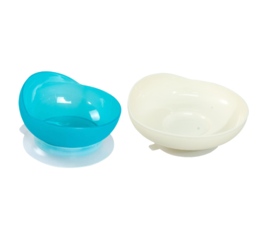 Anti Spill Suction Cup Bowl & Plate Set