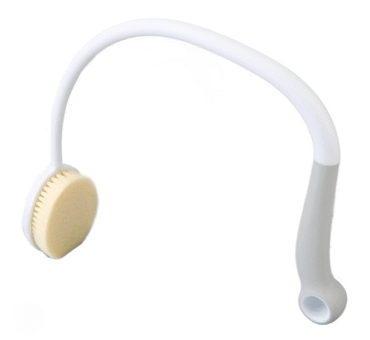 Bath Brush (Curved Long Handle)